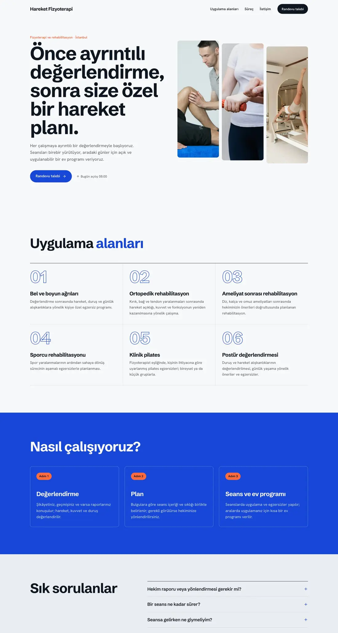 Fizyoterapistler için Hareket tasarımı