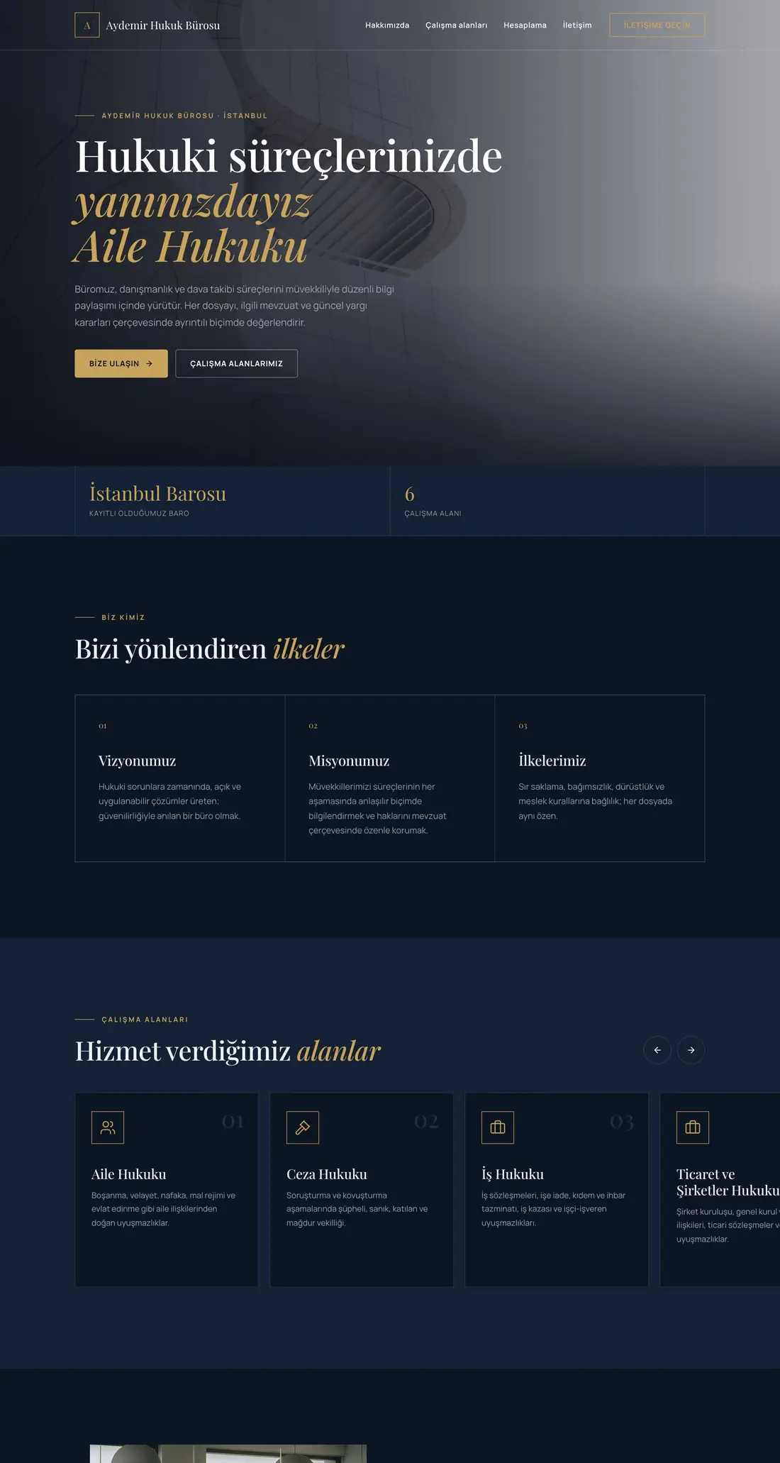 Avukatlar için Lacivert tasarımı
